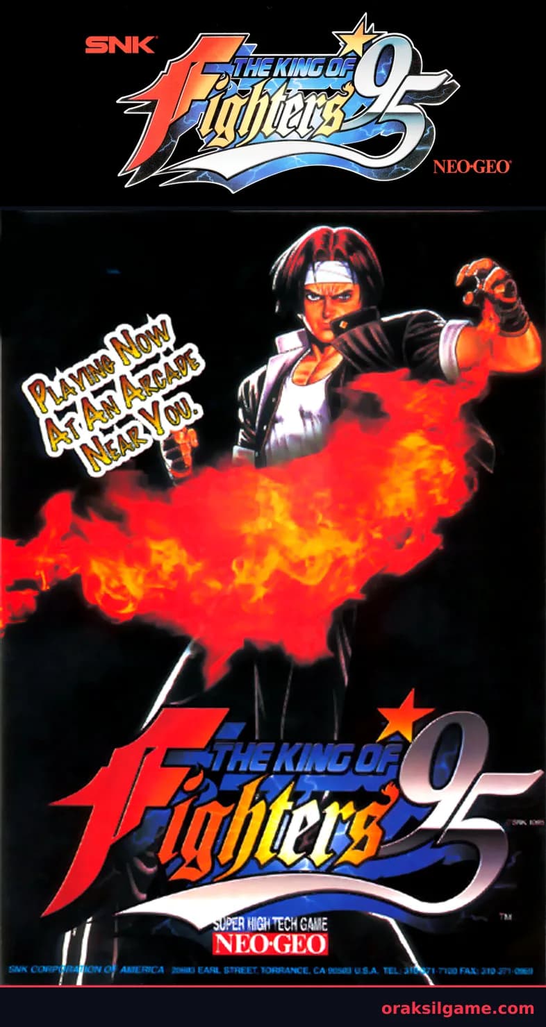 킹오파 95 대전격투 게임 화면 1 - Arcade (1995)