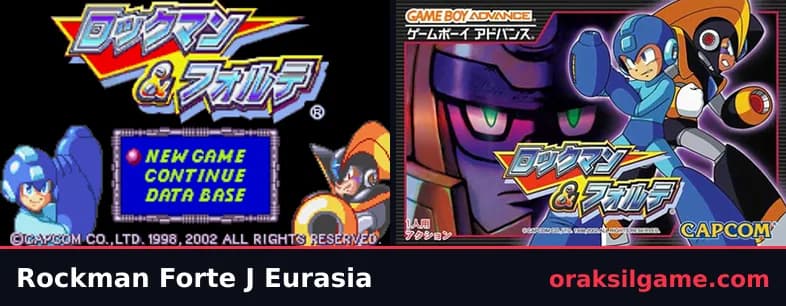 록맨 앤 포르테 (GBA) 어드벤처 게임 화면 1 - 게임보이 어드밴스 (2002)
