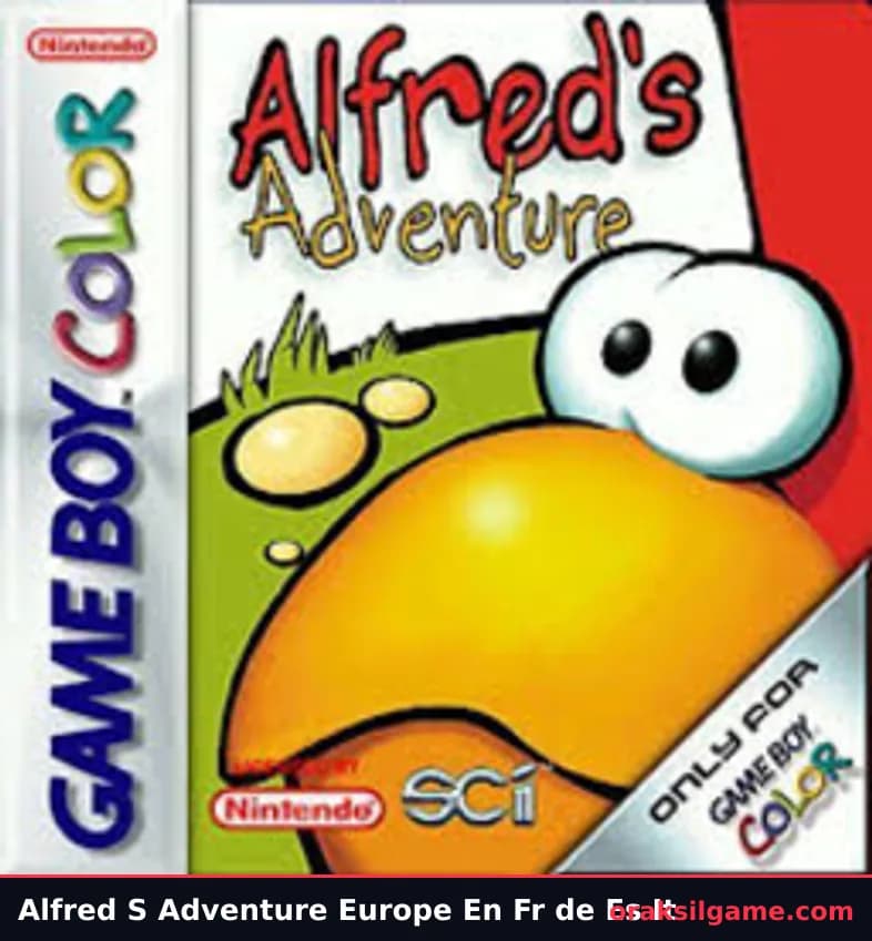 Alfred's Adventure 플랫폼 게임 화면 2 - 게임보이 컬러