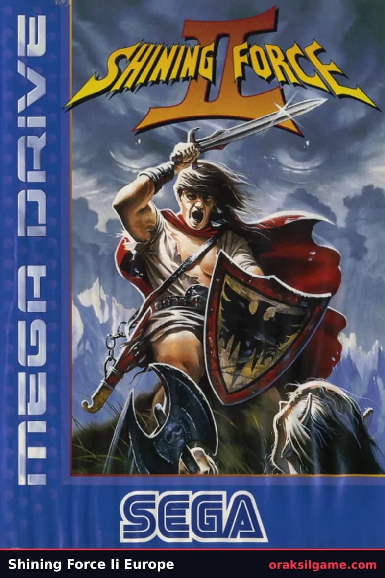 샤이닝 포스 2 RPG 게임 화면 2 - 메가 드라이브 (1993)