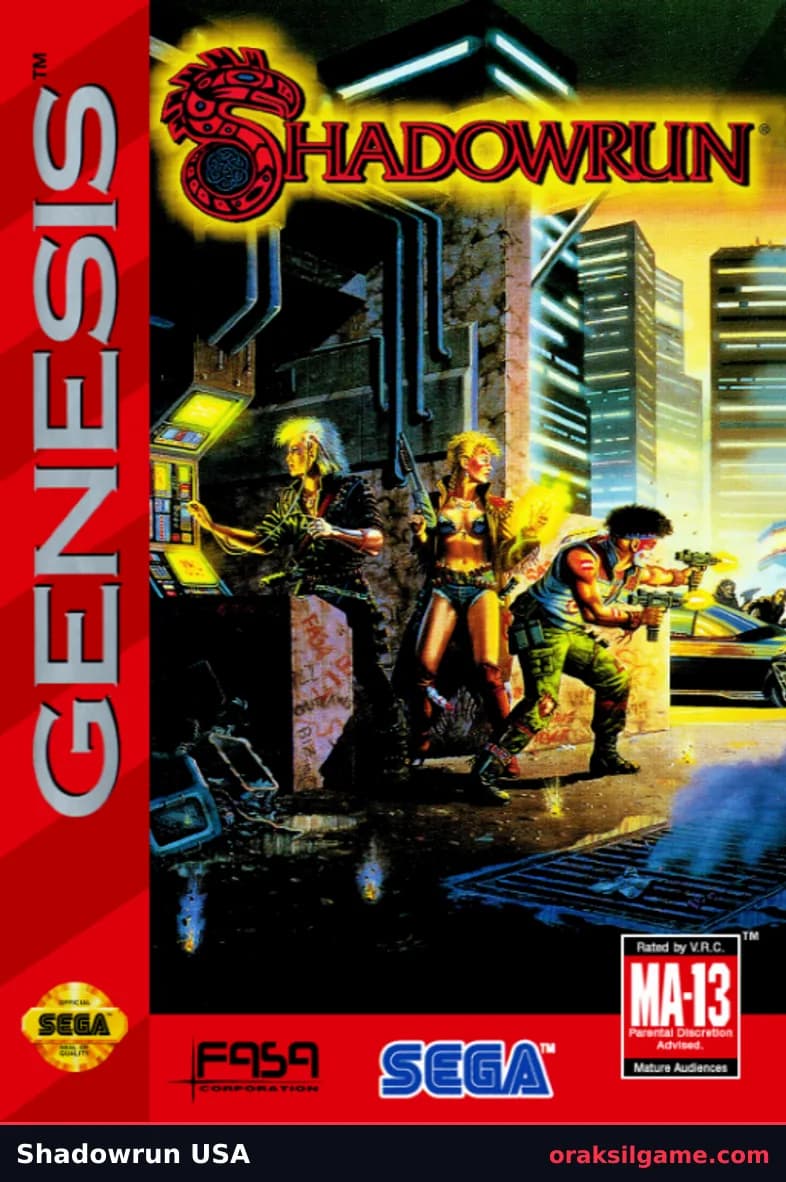 섀도우런 (메가드라이브) RPG 게임 화면 2 - 메가 드라이브 (1994)