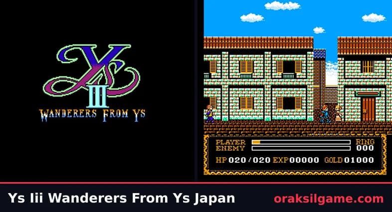 이스 3 (패미컴) RPG 게임 화면 1 - 패미컴 (1991)
