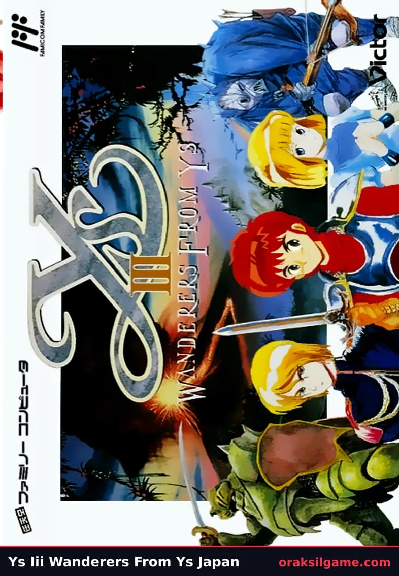 이스 3 (패미컴) RPG 게임 화면 2 - 패미컴 (1991)