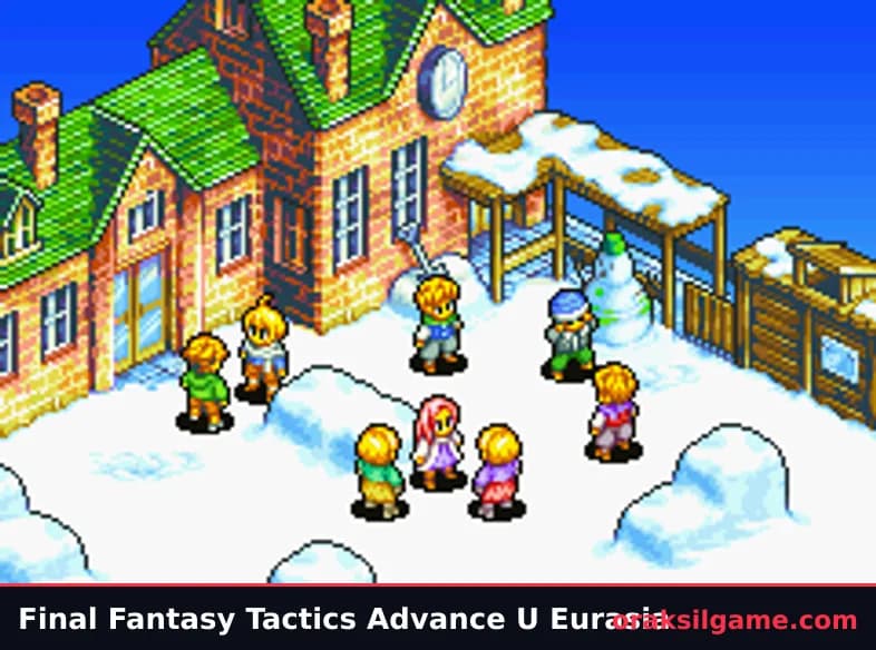 파판 택틱스 어드밴스 북미판 RPG 게임 화면 1 - 게임보이 어드밴스 (2003)