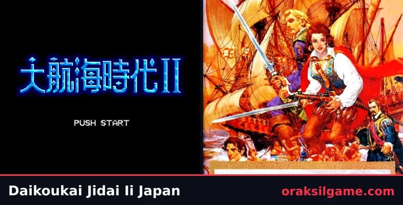 대항해시대 2 메가드라이브판 RPG 게임 화면 1 - 메가 드라이브 (1994)
