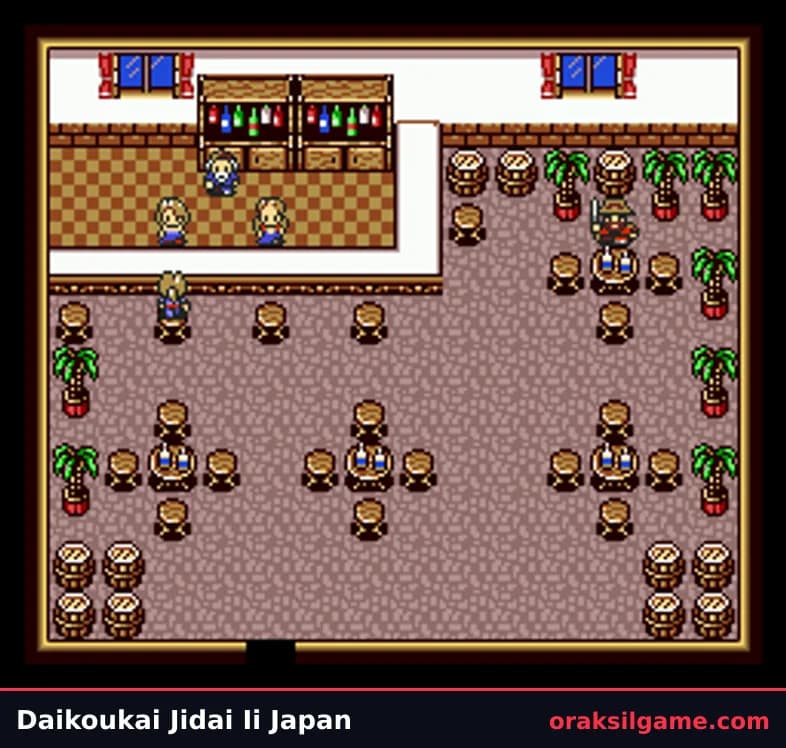대항해시대 2 메가드라이브판 RPG 게임 화면 2 - 메가 드라이브 (1994)