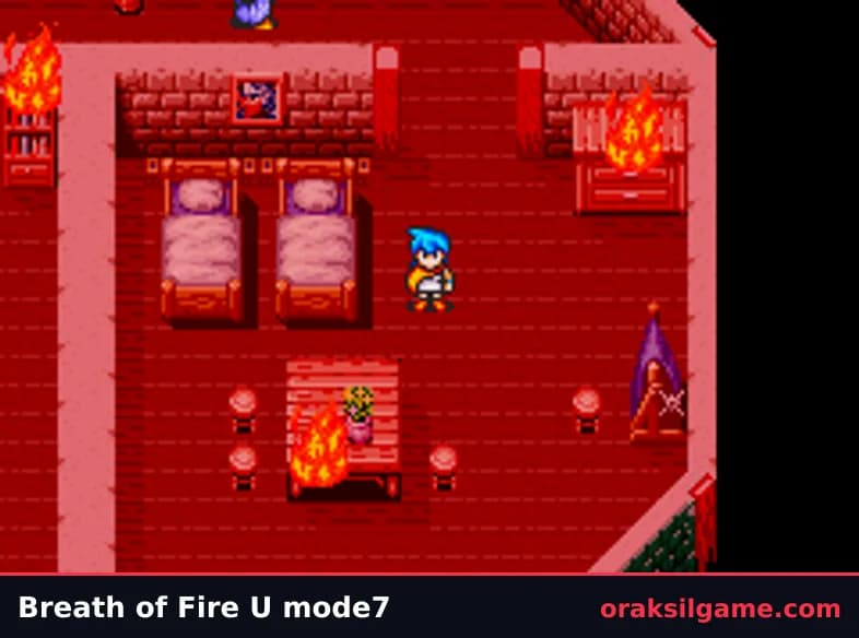 브레스 오브 파이어 GBA 북미판 RPG 게임 화면 1 - 게임보이 어드밴스 (2002)