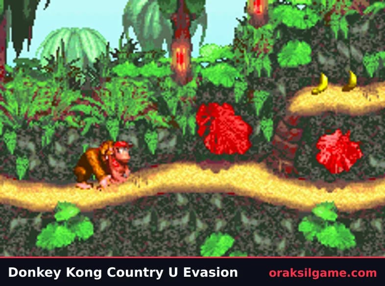 동키콩 컨트리 GBA (북미판) 플랫폼 게임 화면 1 - 게임보이 어드밴스 (2003)