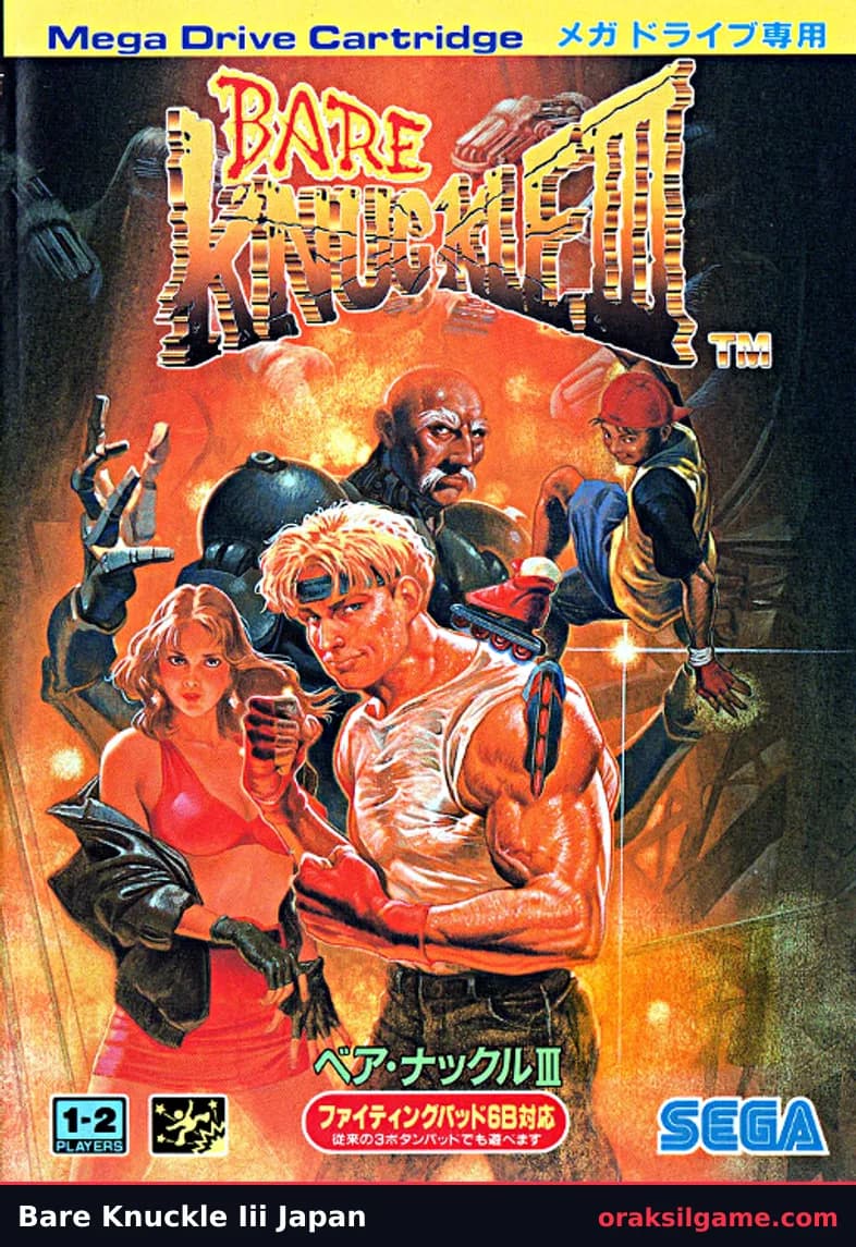 베어 너클 3 벨트스크롤 게임 화면 2 - 메가 드라이브 (1994)