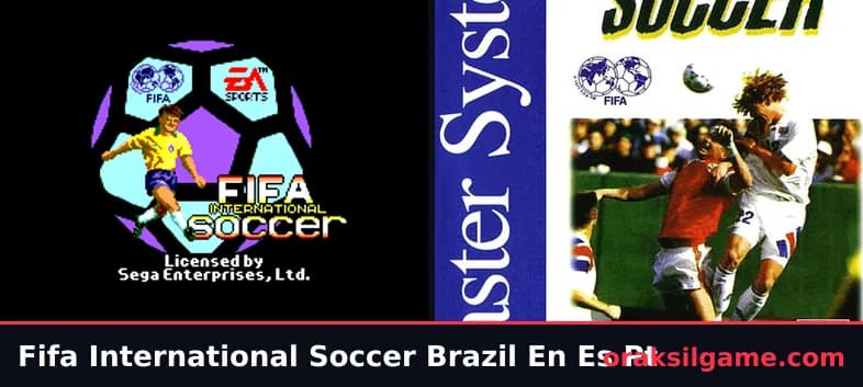 FIFA 인터내셔널 사커 마스터시스템 스포츠 게임 화면 1 - 마스터 시스템 (1994)