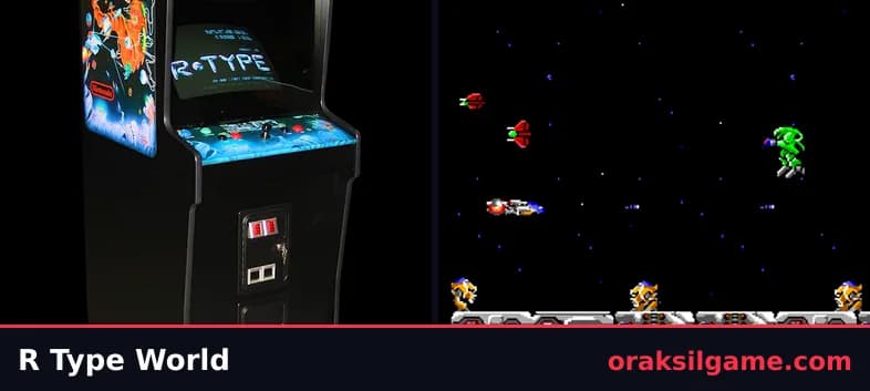 알타입 (마스터시스템) 슈팅 게임 화면 2 - 마스터 시스템 (1988)