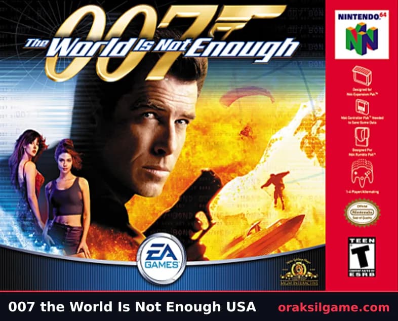 007 언리미티드 닌텐도64판 액션 게임 화면 2 - 닌텐도 64 (2000)