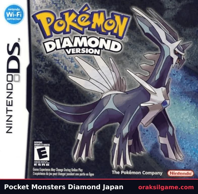 포켓몬스터 다이아몬드 RPG 게임 화면 2 - 닌텐도 DS (2006)