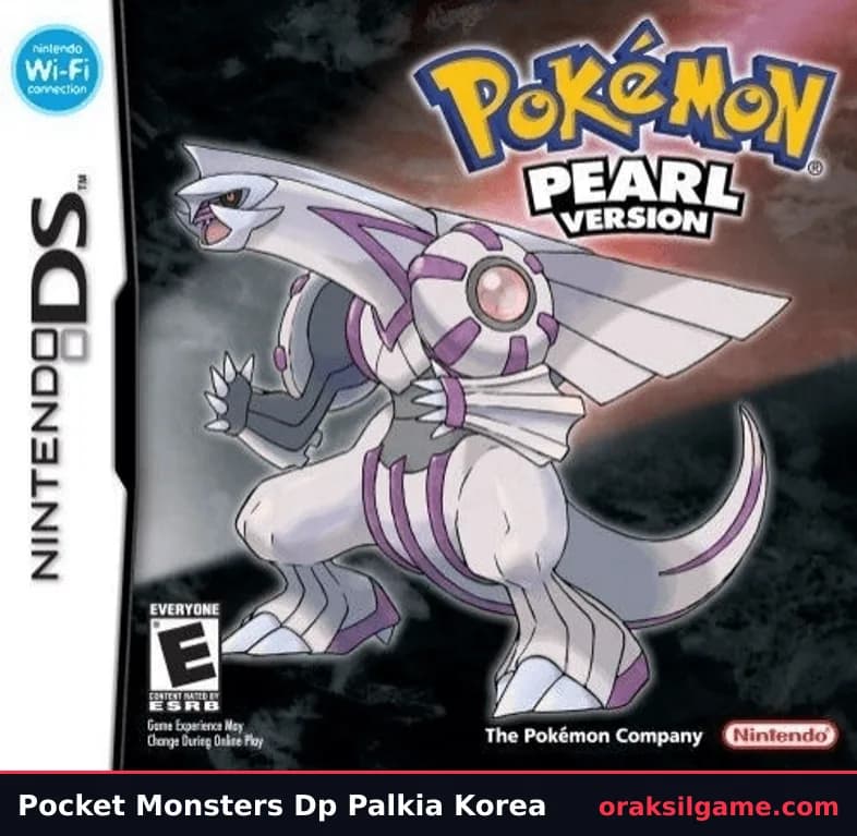 포켓몬스터 펄기아 RPG 게임 화면 2 - 닌텐도 DS (2008)