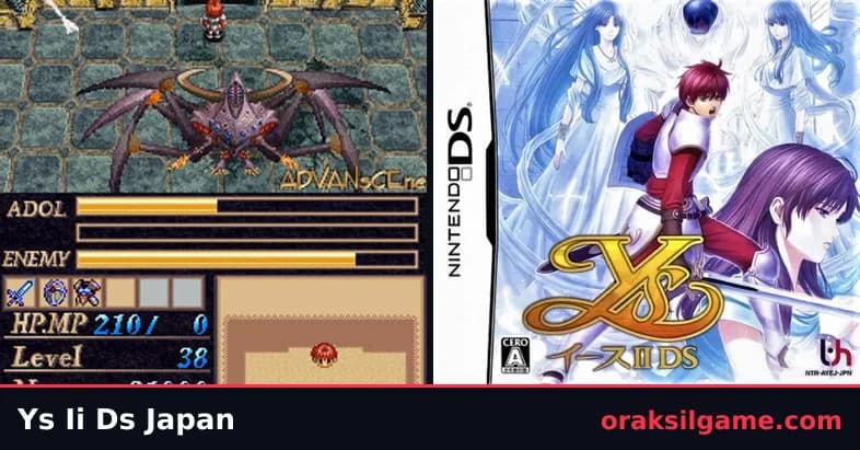 이스 2 DS RPG 게임 화면 1 - 닌텐도 DS (2008)