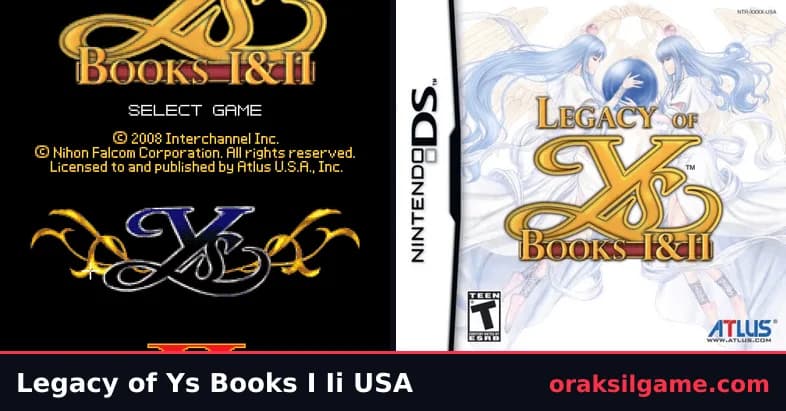 이스 1·2 닌텐도 DS판 RPG 게임 화면 1 - 닌텐도 DS (2009)