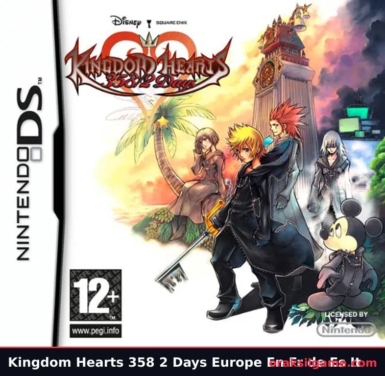 킹덤 하츠 358/2 데이즈 RPG 게임 화면 2 - 닌텐도 DS (2009)