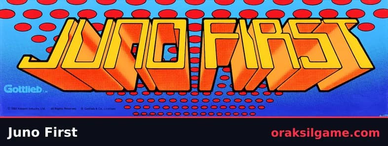 주노 퍼스트 MSX판 액션 게임 화면 3 - MSX (1983)