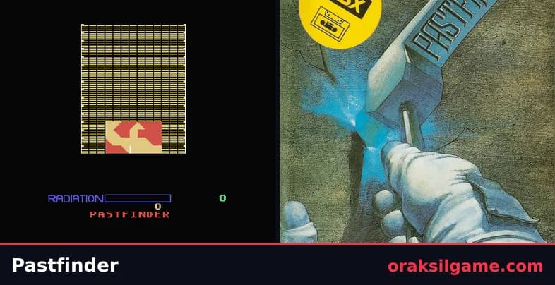패스트파인더 슈팅 게임 화면 1 - MSX (1984)