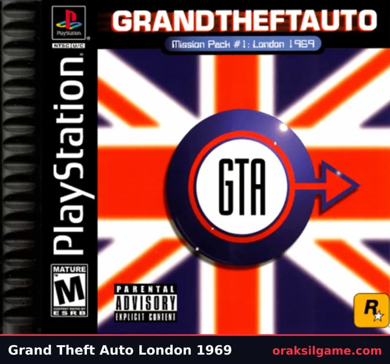 GTA 런던 1969 어드벤처 게임 화면 2 - 플레이스테이션 (1999)