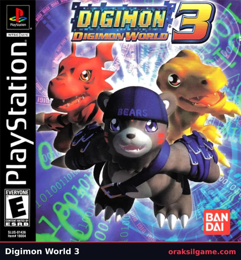 디지몬 월드 3 RPG 게임 화면 2 - 플레이스테이션 (2002)