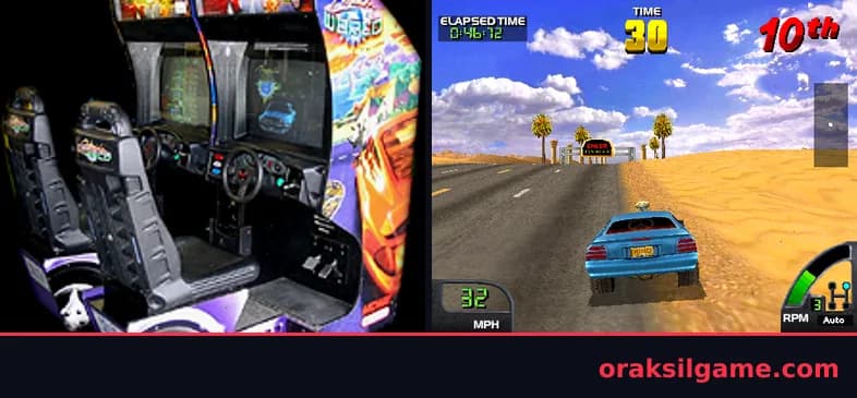 크루즌 월드 레이싱 게임 화면 2 - Arcade (1996)