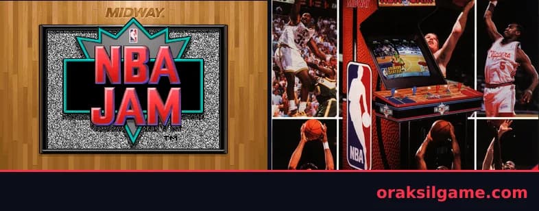 NBA 잼 스포츠 게임 화면 1 - Arcade (1993)