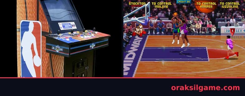 NBA 잼 스포츠 게임 화면 2 - Arcade (1993)