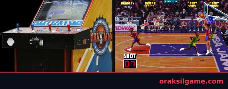 NBA 잼 스포츠 게임 화면 2 - Arcade (1994)