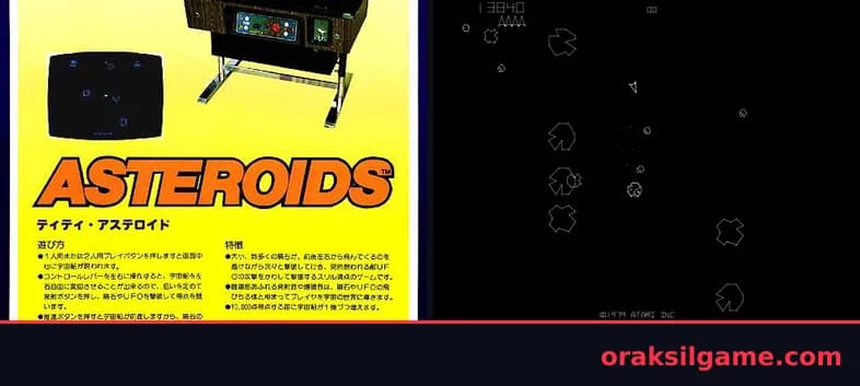 애스터로이즈 REV 4 런앤건 게임 화면 2 - Arcade (1979)