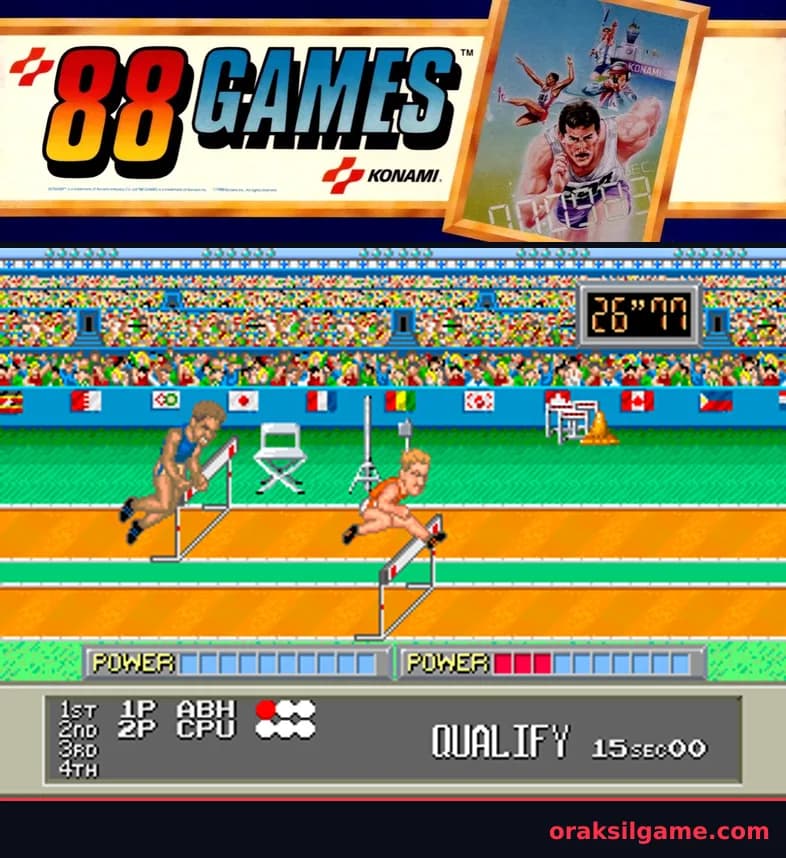 88게임 스포츠 게임 화면 2 - Arcade (1988)
