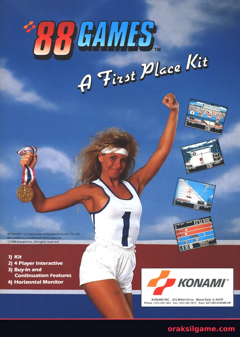 88게임 스포츠 게임 화면 3 - Arcade (1988)