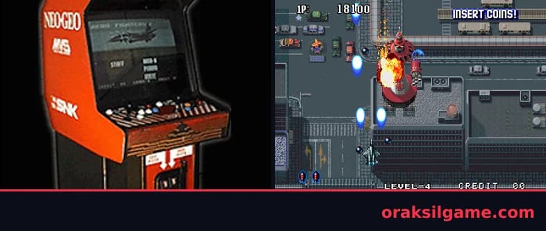 에어로 파이터즈 2 슈팅 게임 화면 2 - Arcade (1994)