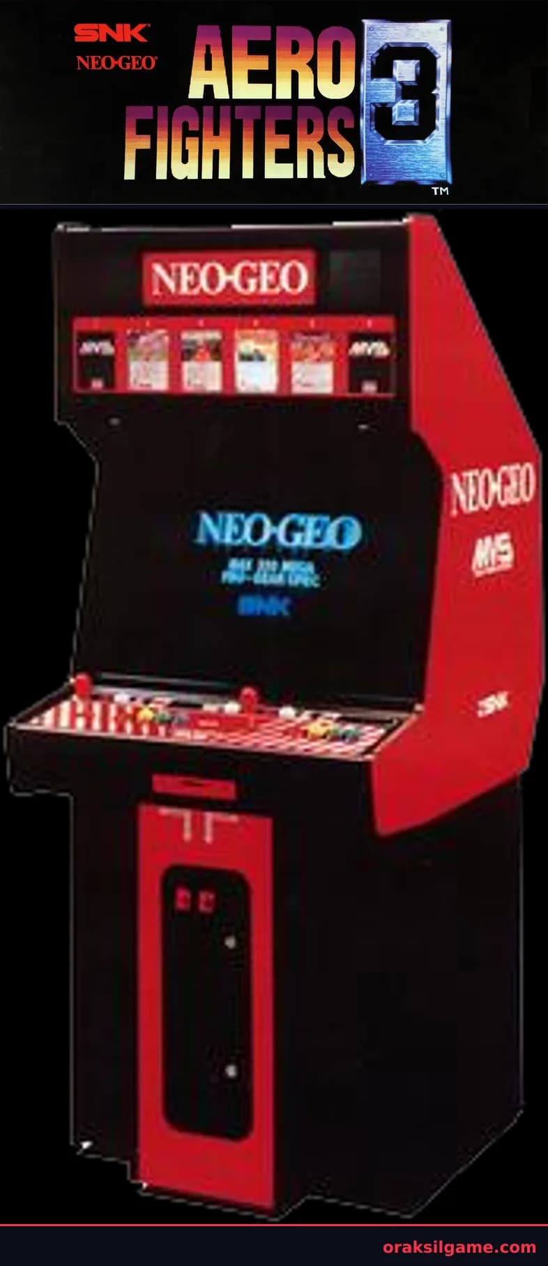 에어로 파이터즈 3 슈팅 게임 화면 1 - Arcade (1995)