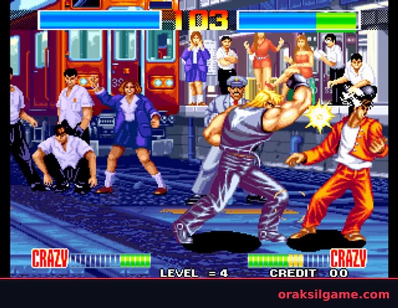 다크 컴뱃 대전격투 게임 화면 3 - Arcade (1994)