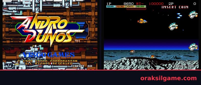 안드로 듀노스 슈팅 게임 화면 2 - Arcade (1992)