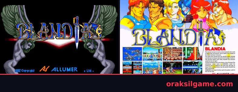 블랜디아 대전격투 게임 화면 1 - Arcade (1992)