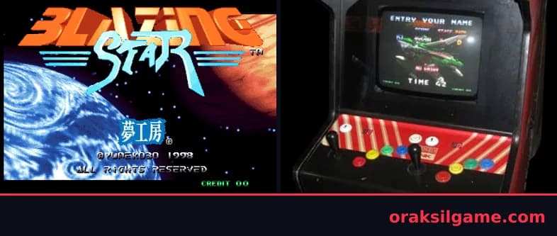 블레이징 스타 슈팅 게임 화면 1 - Arcade (1998)