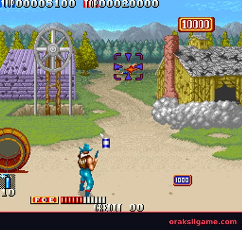 블러드 브라더스 FPS·3D슈팅 게임 화면 3 - Arcade (1990)
