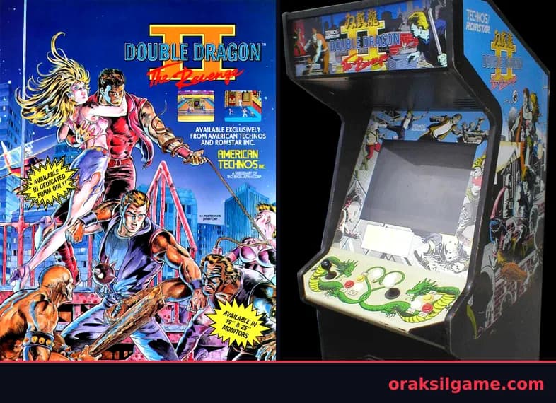 더블 드래곤 2 벨트스크롤 게임 화면 1 - Arcade (1988)