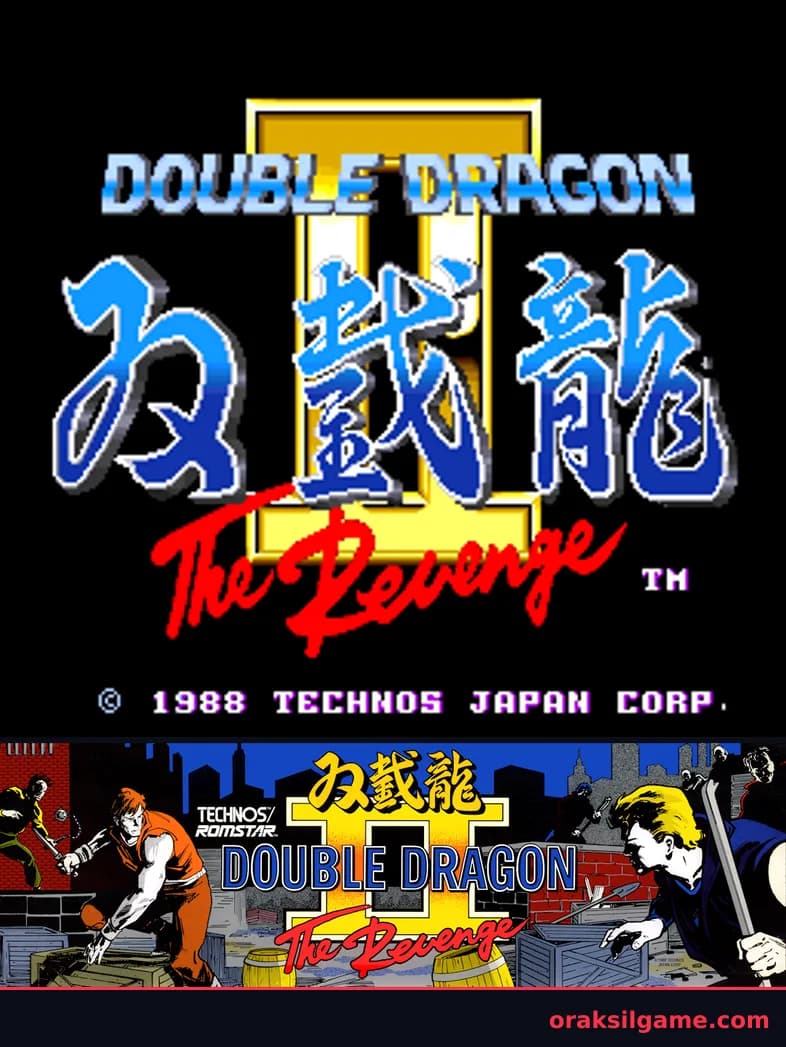 더블 드래곤 2 벨트스크롤 게임 화면 2 - Arcade (1988)