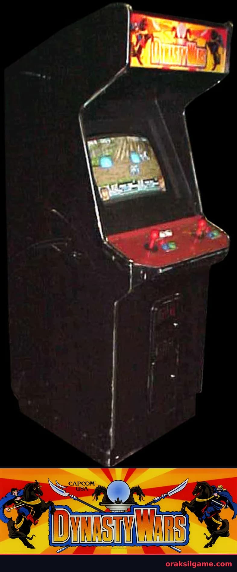 천지를 먹다 벨트스크롤 게임 화면 2 - Arcade (1989)