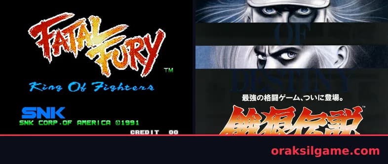 아랑전설 대전격투 게임 화면 1 - Arcade (1991)