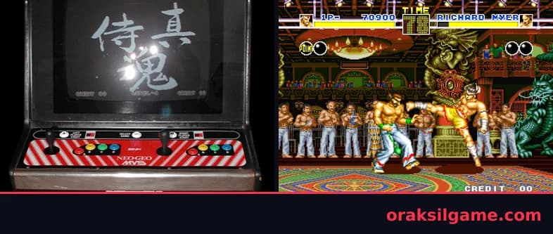 아랑전설 대전격투 게임 화면 2 - Arcade (1991)