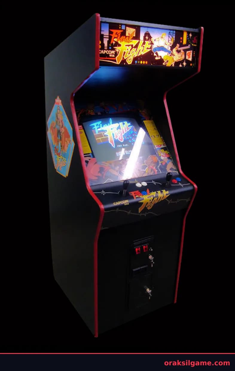 파이널 파이트 벨트스크롤 게임 화면 3 - Arcade (1989)