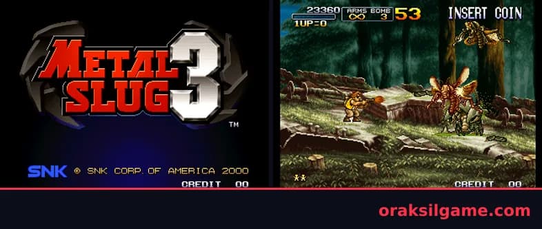 메탈슬러그 3 런앤건 게임 화면 2 - Arcade (2000)