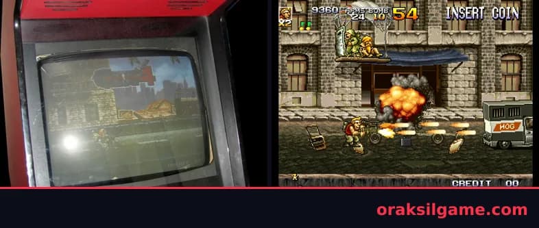 메탈슬러그 4 런앤건 게임 화면 2 - Arcade (2002)