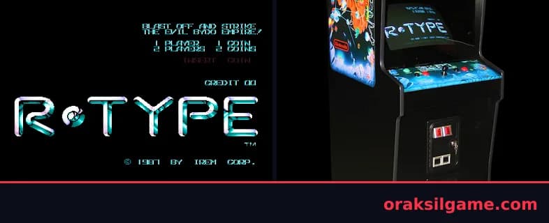 R 타입 월드 슈팅 게임 화면 1 - Arcade (1987)
