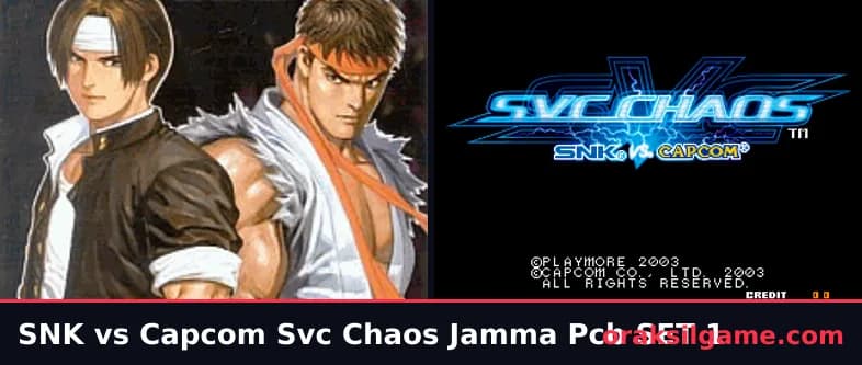 SNK 대 캡콤 SVC 카오스 대전격투 게임 화면 2 - 오락실 (2003)