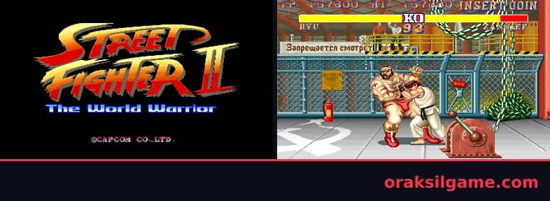 스트리트 파이터 2 대전격투 게임 화면 2 - Arcade (1991)
